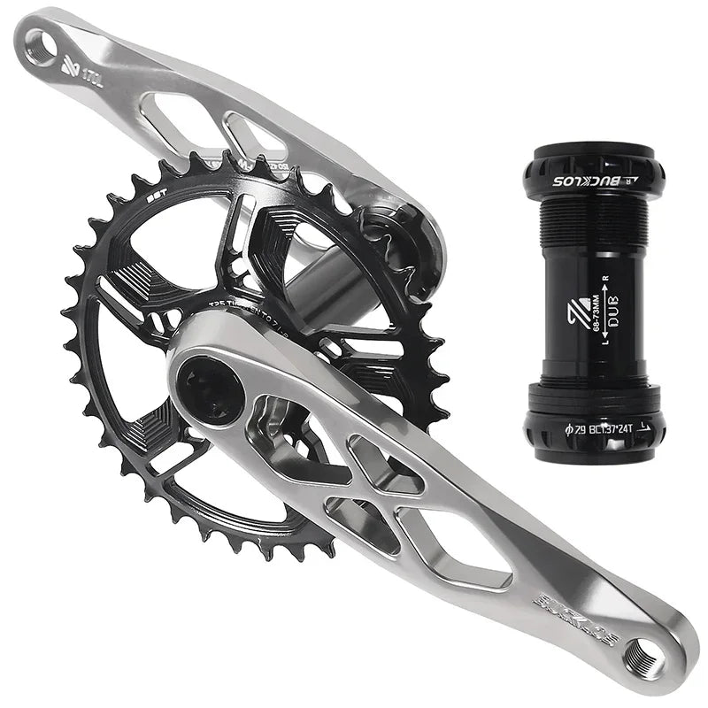 BUCKLOS FW Pédalier VTT 170mm  Alliage d'Aluminium