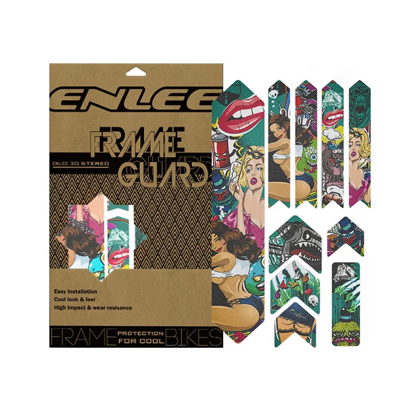 Protection de cadre MTB en PVC